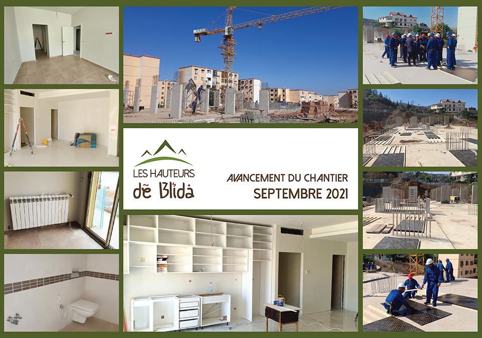 Photos de Chantier Les Hauteurs de Blida