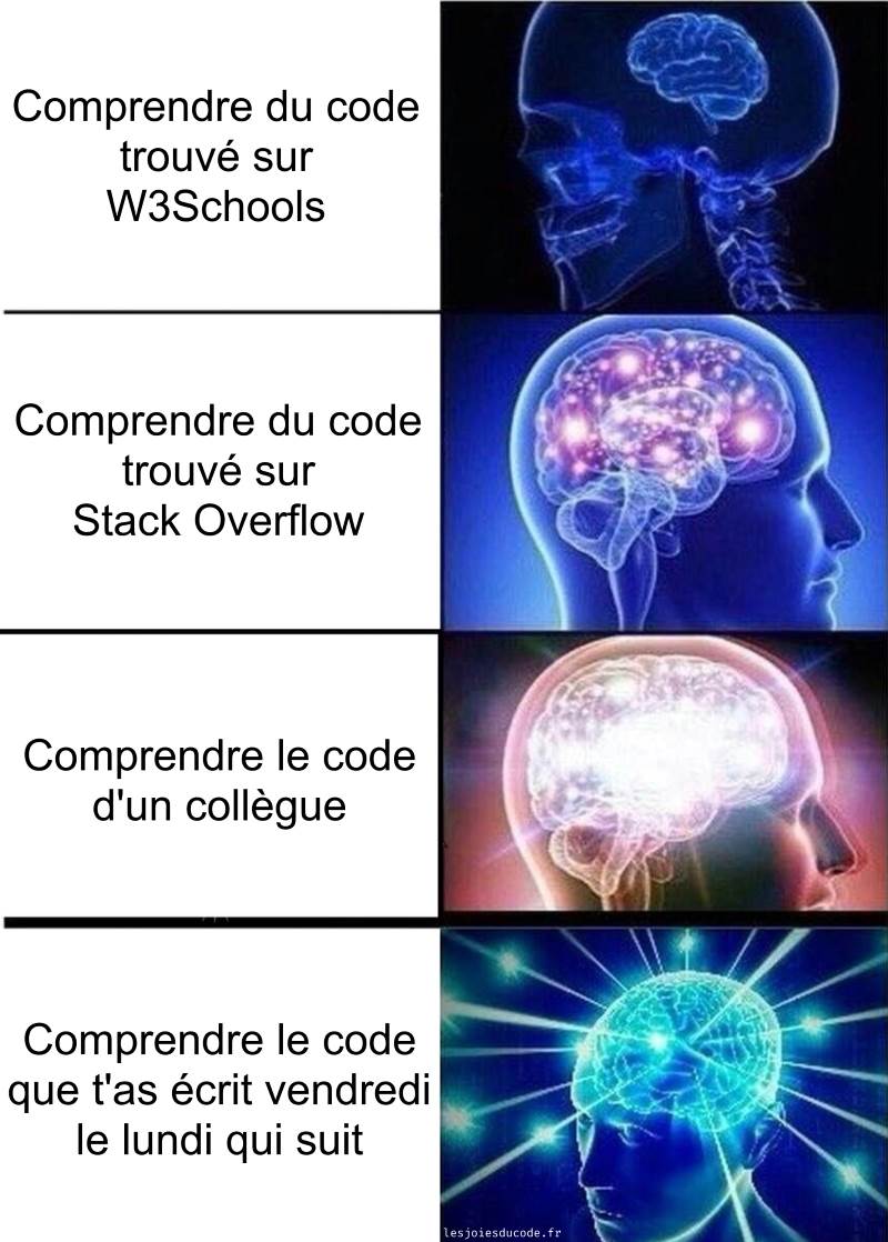 Quand je reproduis un tuto Les Joies du Code Humour de