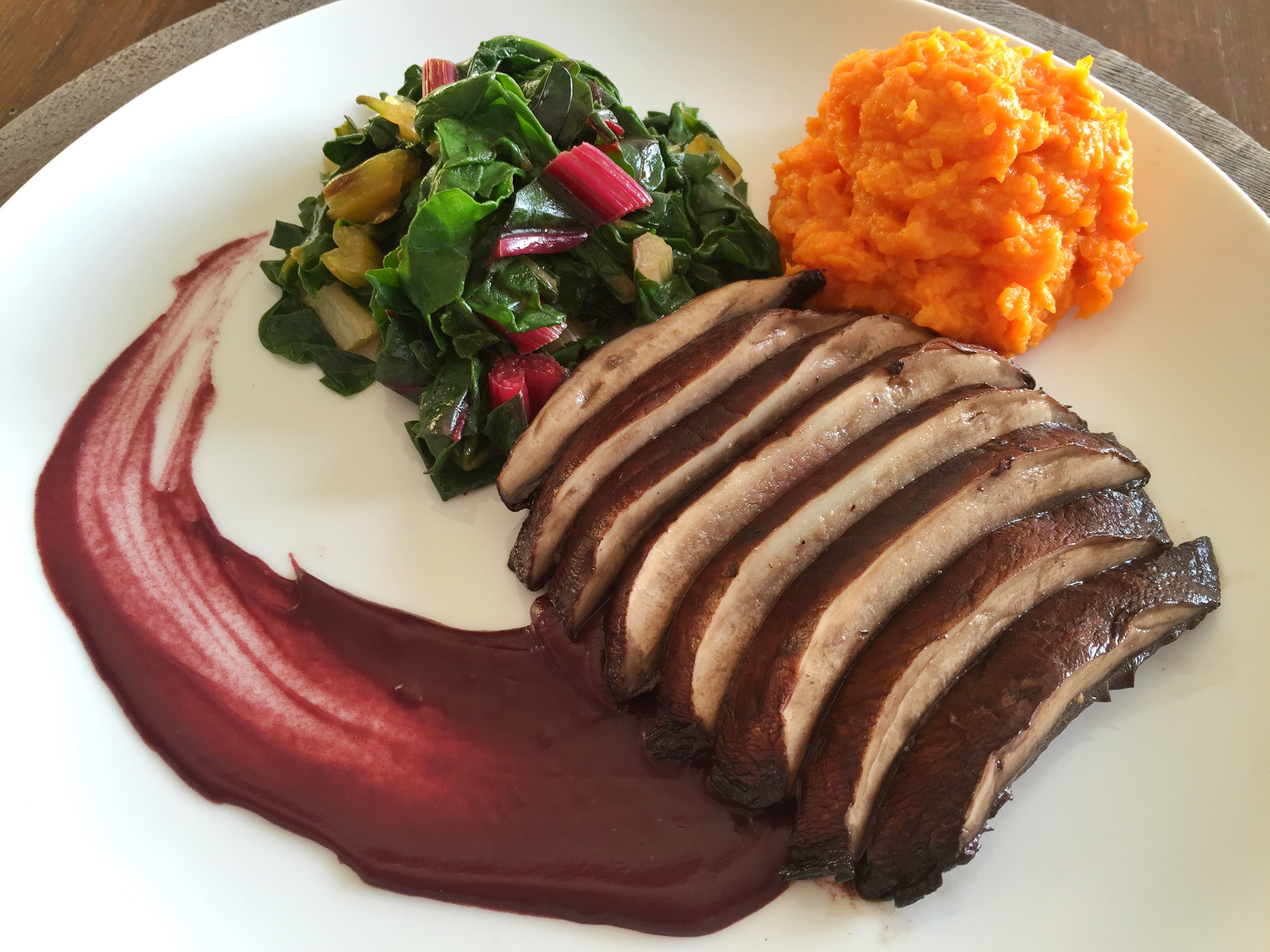 Vegan Steakhouse Dinner Leslie Durso