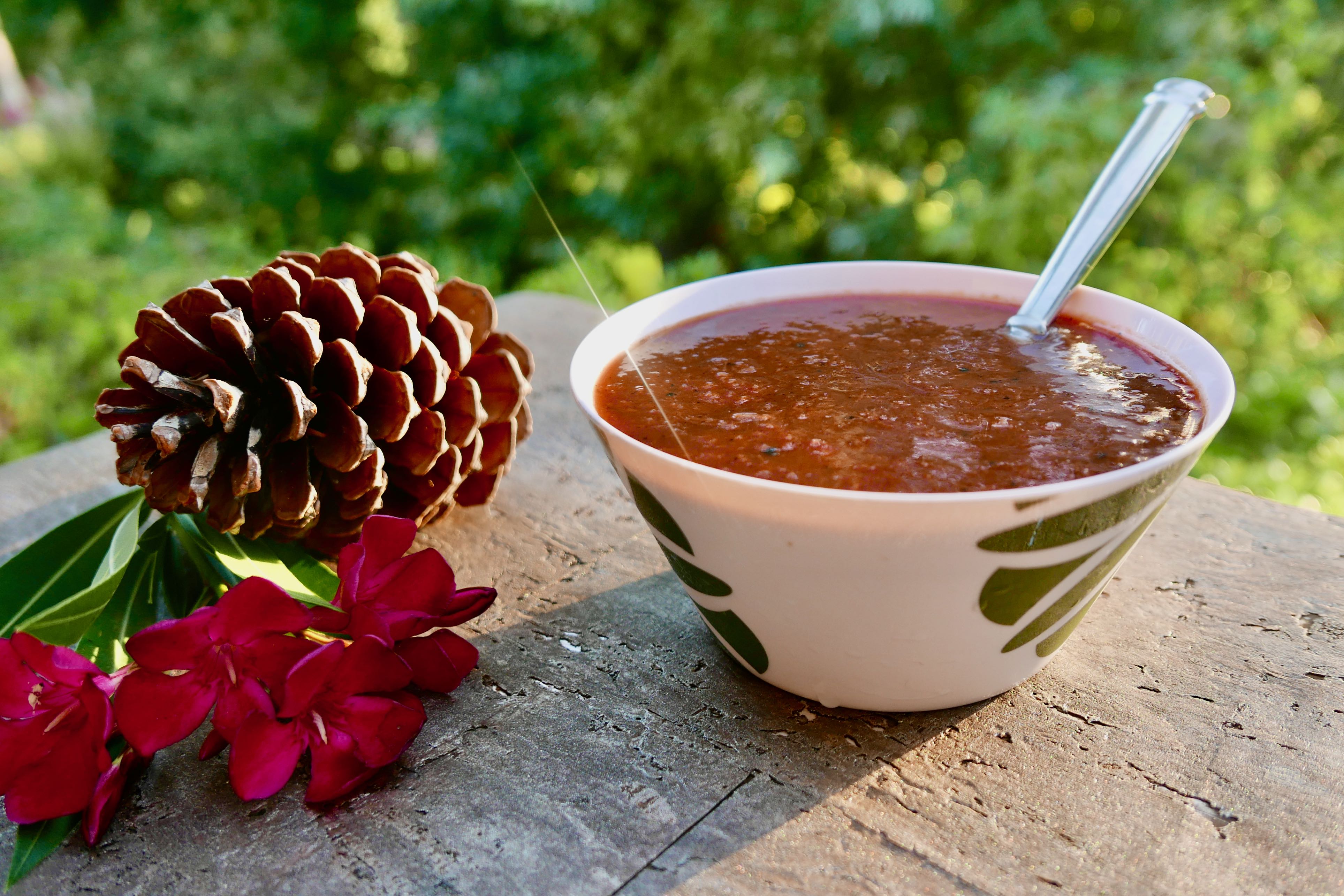 Prune sauce by Patrick Les menus plaisir