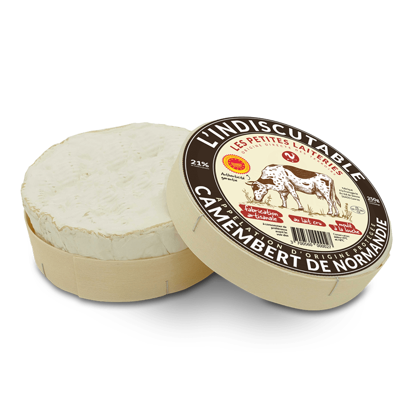 CAMEMBERT L'INDISCUTABLE Le véritable camembert