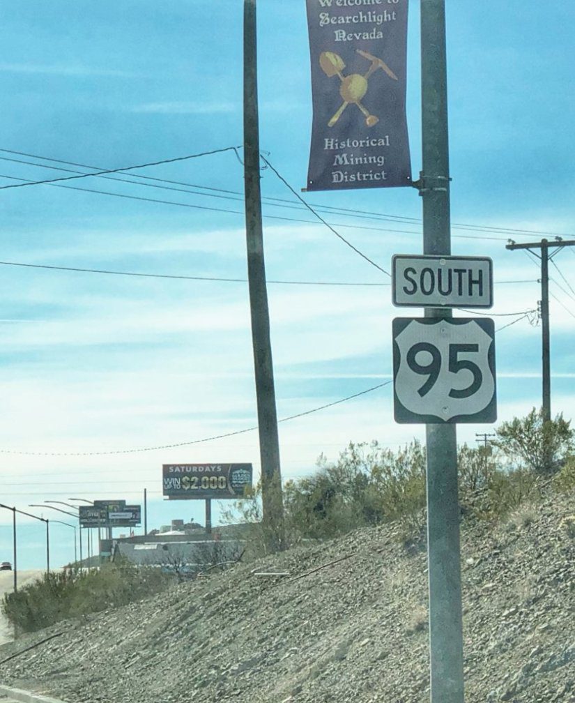 US95SearchlightNV Less Beaten Paths of America