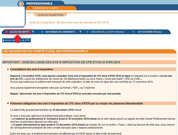LMNP et CFE quelles sont vos obligations