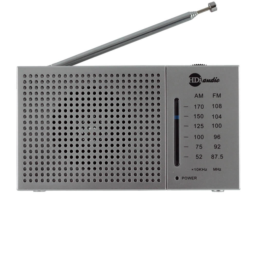 AM/FM Portable Radio Less EMF
