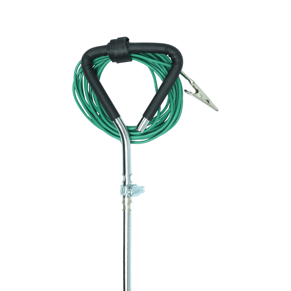 Portable Ground Stake Less EMF