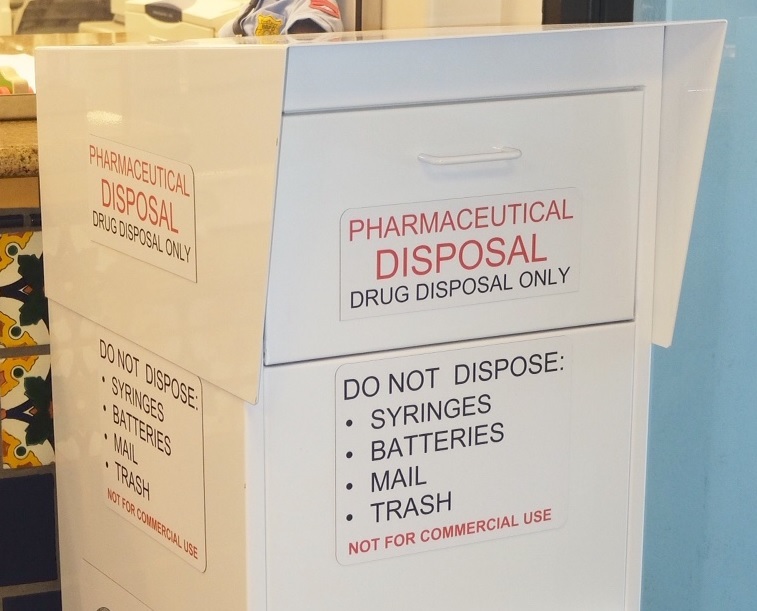 Santa Barbara Police Department Installs New Drug Disposal Bin Less