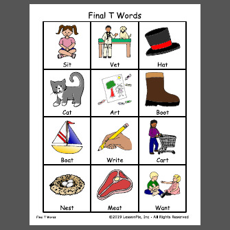 Final T Words