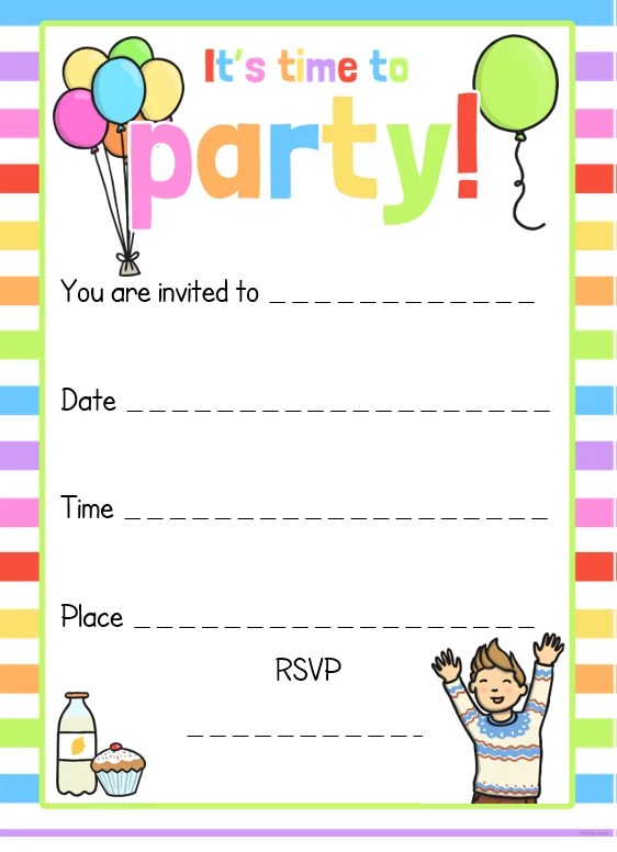 How to Write Perfect Party Invitations with Our Easy Worksheet