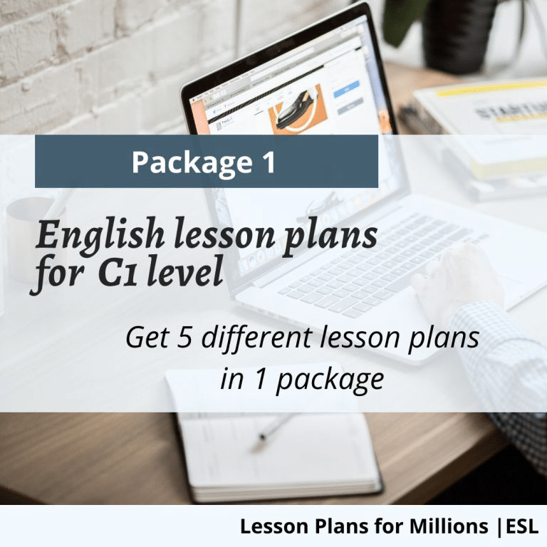 C1 ESL Lesson Plans
