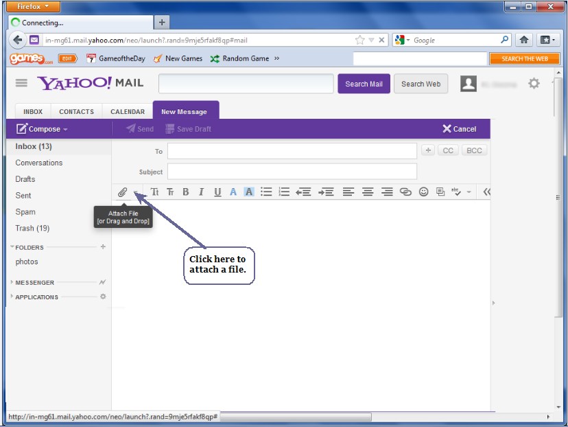How To Attach A Folder To An Email Yahoo at Dionne Johnson blog