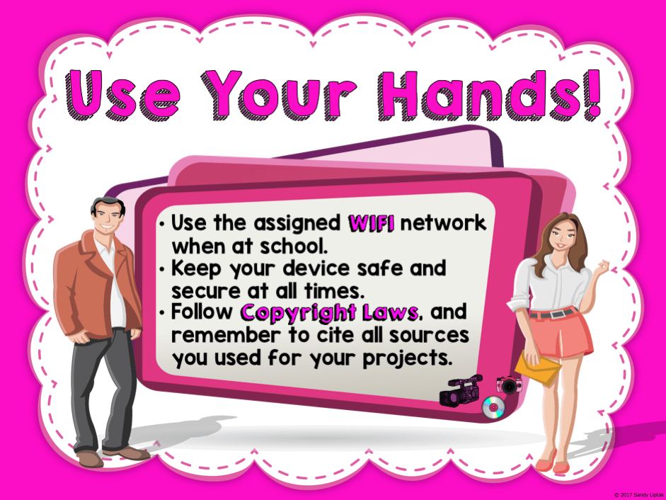 Digital Citizenship for Middle and High School Lessons by Sandy