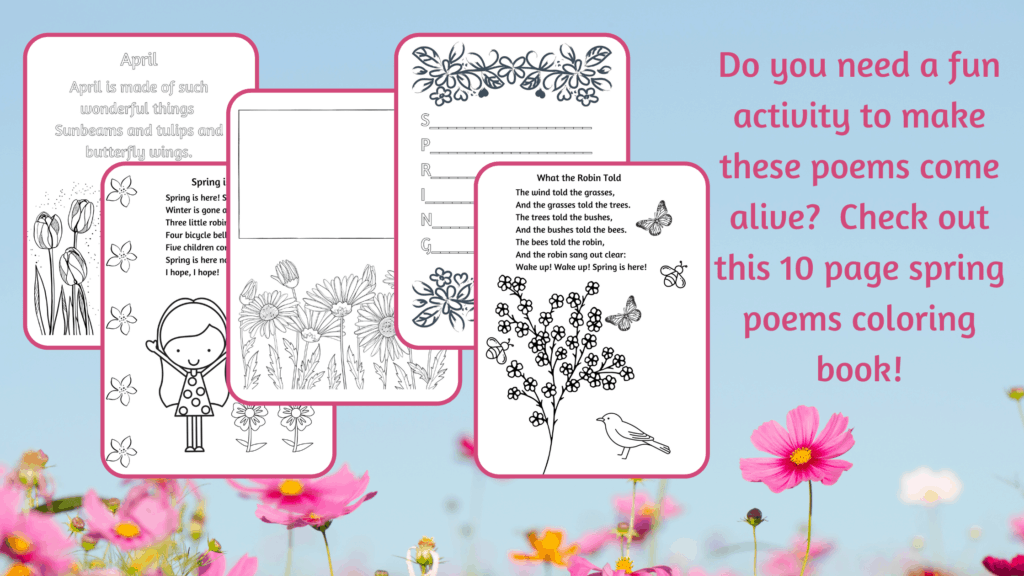 15 Delightful Spring Poems for Children
