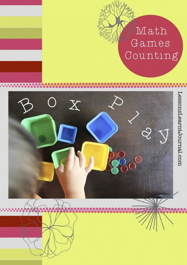 Math Games Counting Boxes