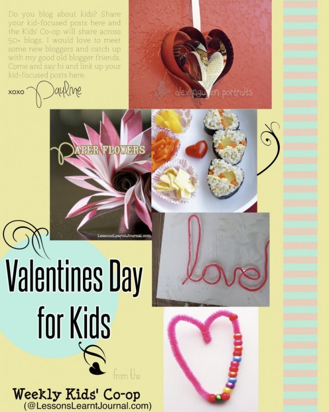 Valentines Day for Kids The Weekly Kids' CoOp