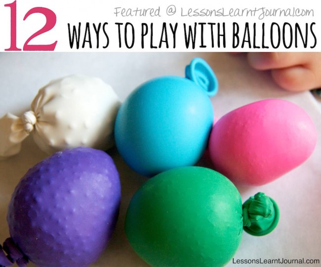 Activities for Children Balloon Games