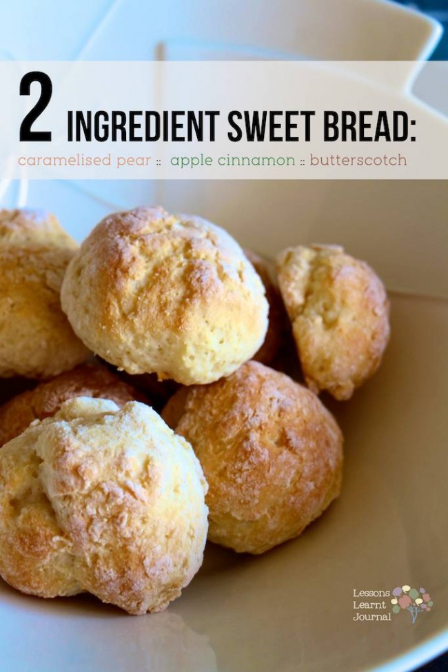 Quick Bread Recipe for 2 Ingredient Sweet Breads