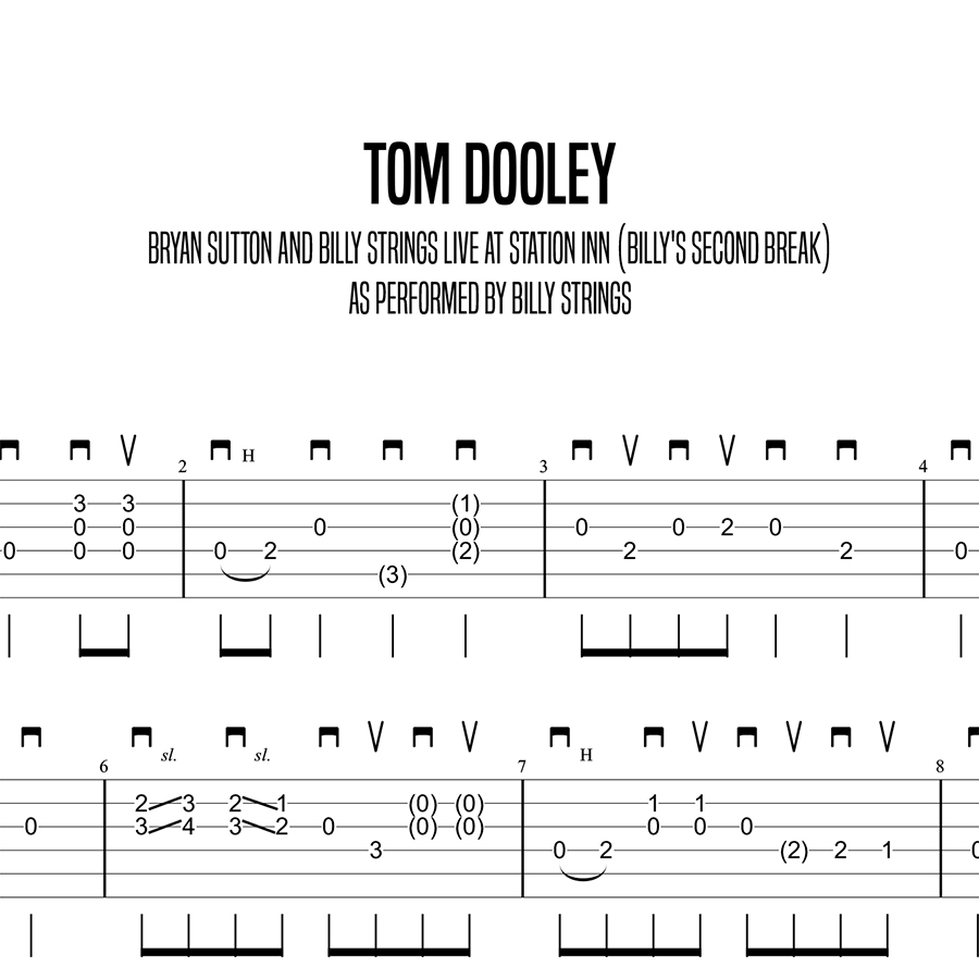 Tom Dooley Guitar Chords