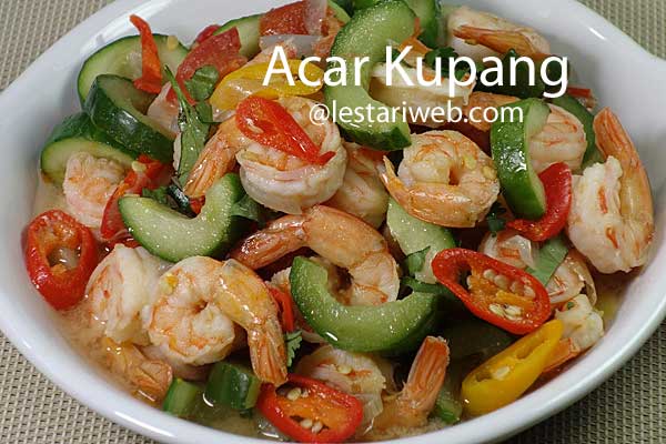 Kumpulan Resep Masakan Asli Indonesia Acar Kupang