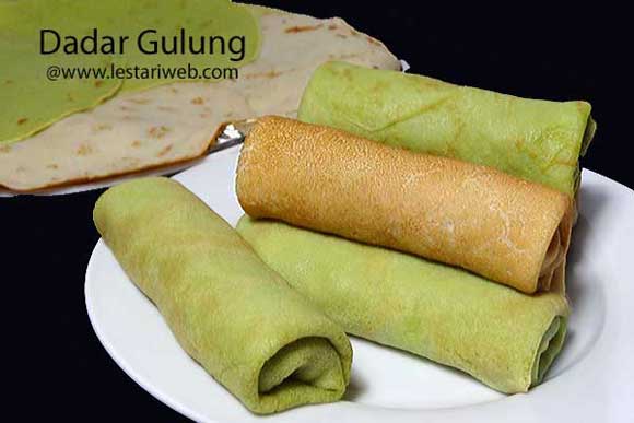 Kumpulan Resep Asli Indonesia Dadar Gulung
