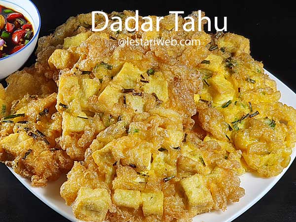 Kumpulan Resep Asli Indonesia Dadar Tahu