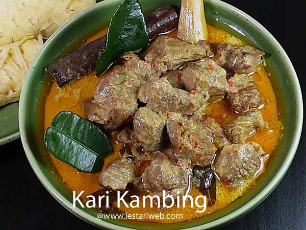 Kumpulan Resep Asli Indonesia Kari Kambing