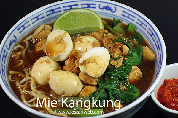 Kumpulan Resep Asli Indonesia Mie Kangkung