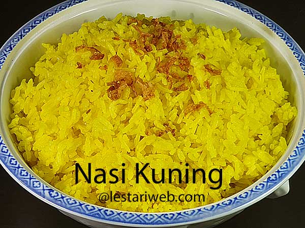 Kumpulan Resep Asli Indonesia Nasi Kuning Praktis