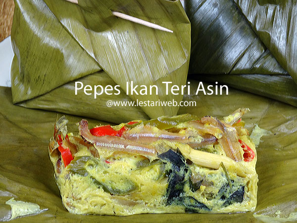 Kumpulan Resep Asli Indonesia Pepes Ikan Teri Asin
