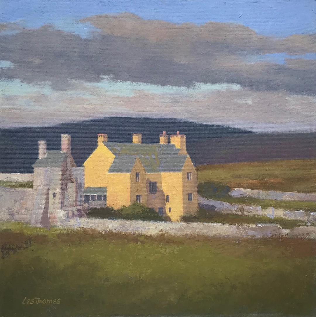 Sker House, Porthcawl Les Thomas the painter's progress