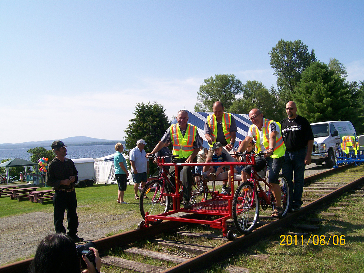 Les Vélorails de BeaulacGarthby Historique