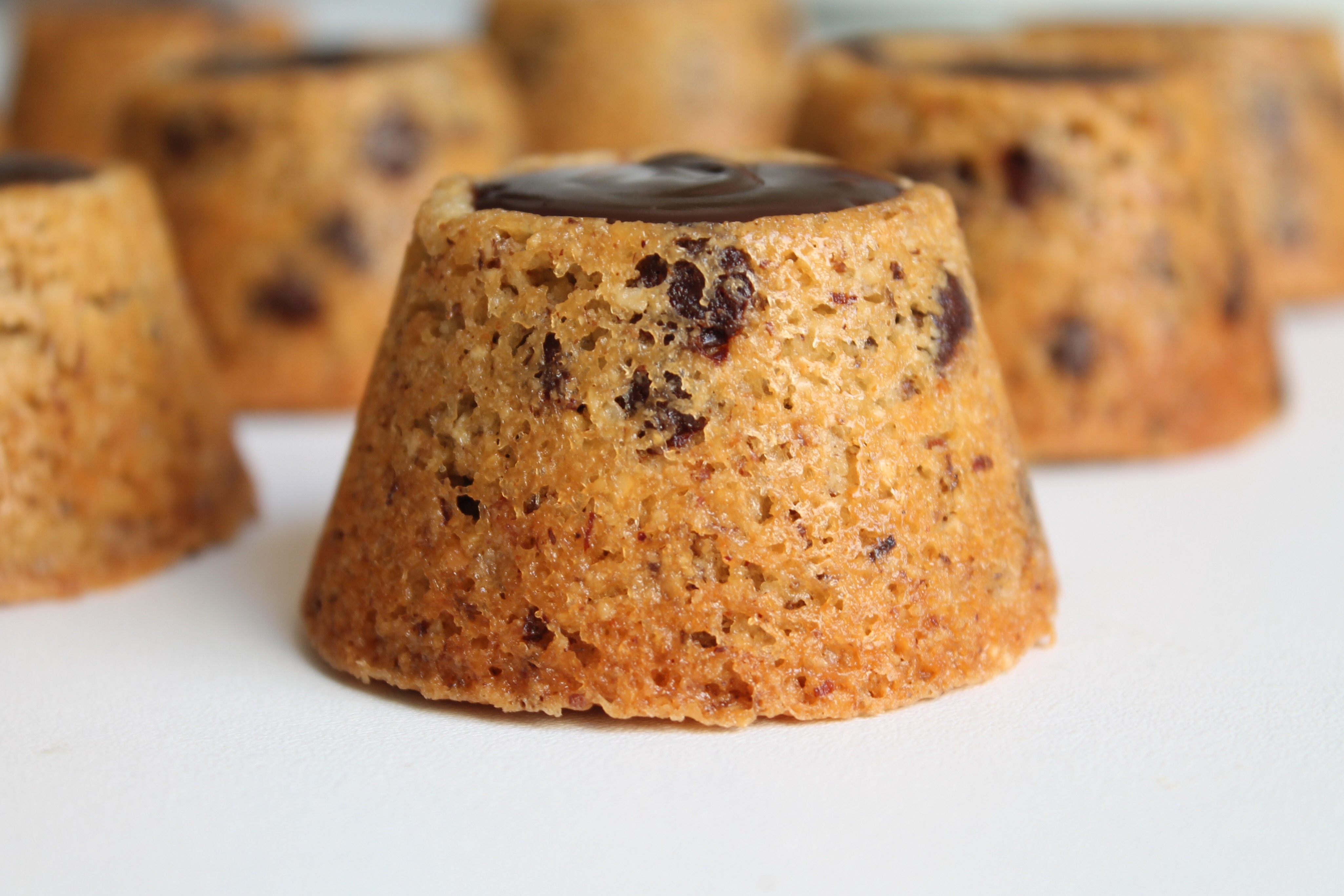 FINANCIERS AUX PEPITES DE CHOCOLAT RECETTE LYG