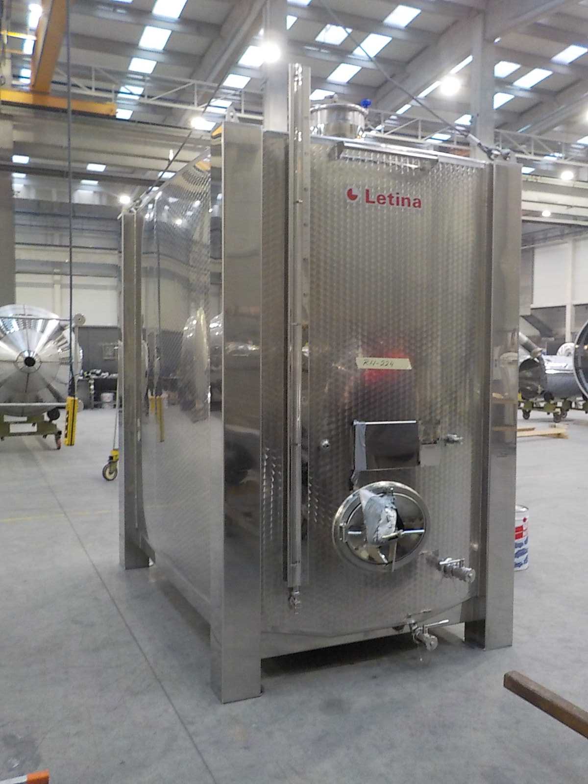 [KR] Square Tank Rectangular Stainless Steel Tank Letina