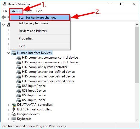 Download and Installation of HID compliant Touch.