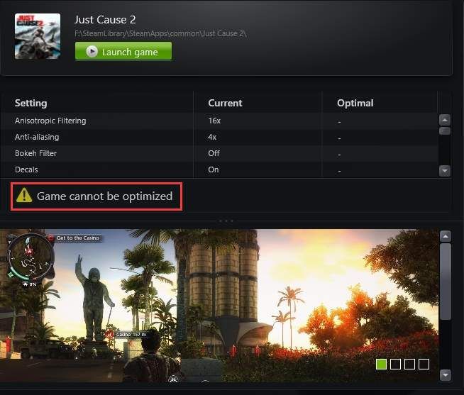 GeForce Experienceゲームを最適化できない（解決済み）ドライバーが簡単 ドライバーエラー