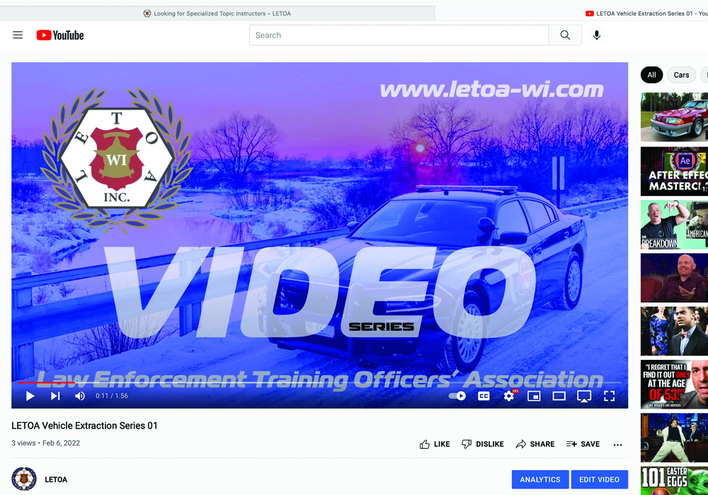 LETOA Law Enforcement Training Officers Association