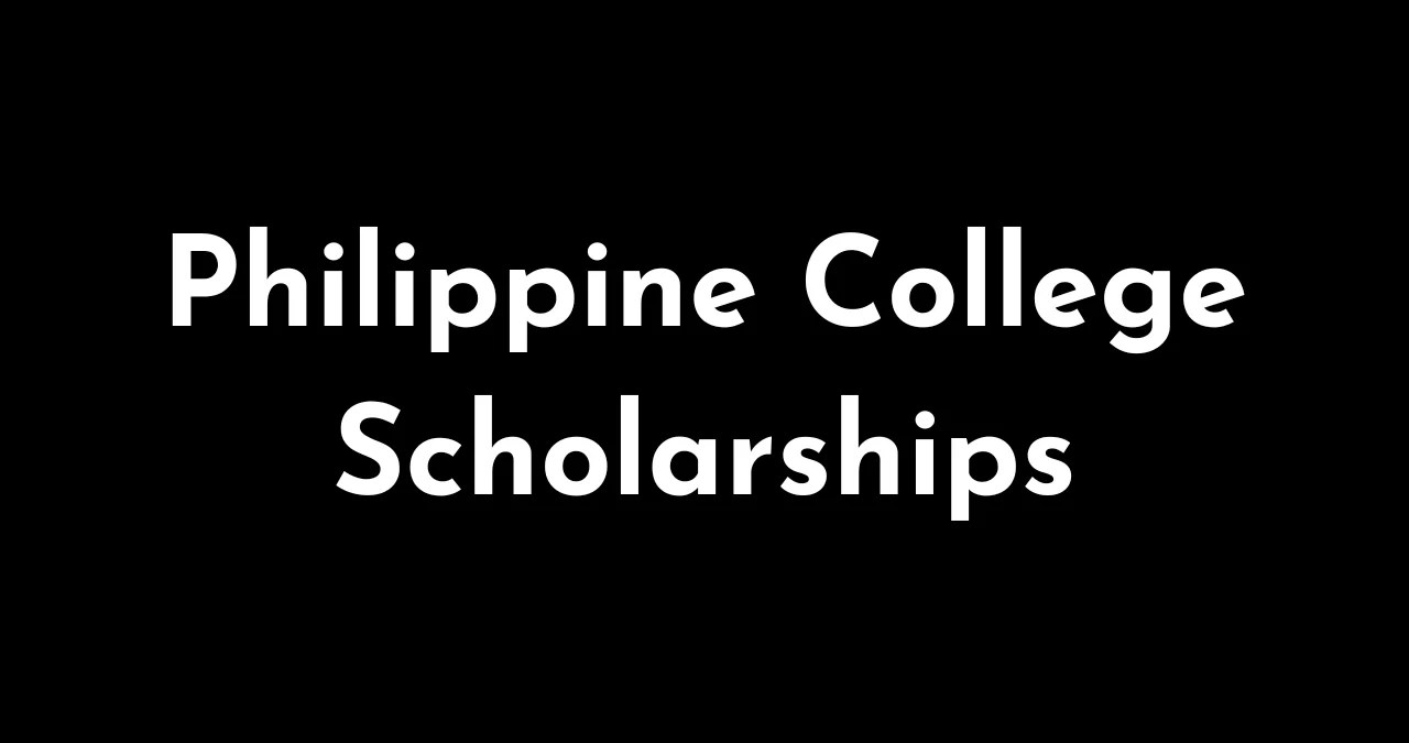 College Scholarships in the Philippines