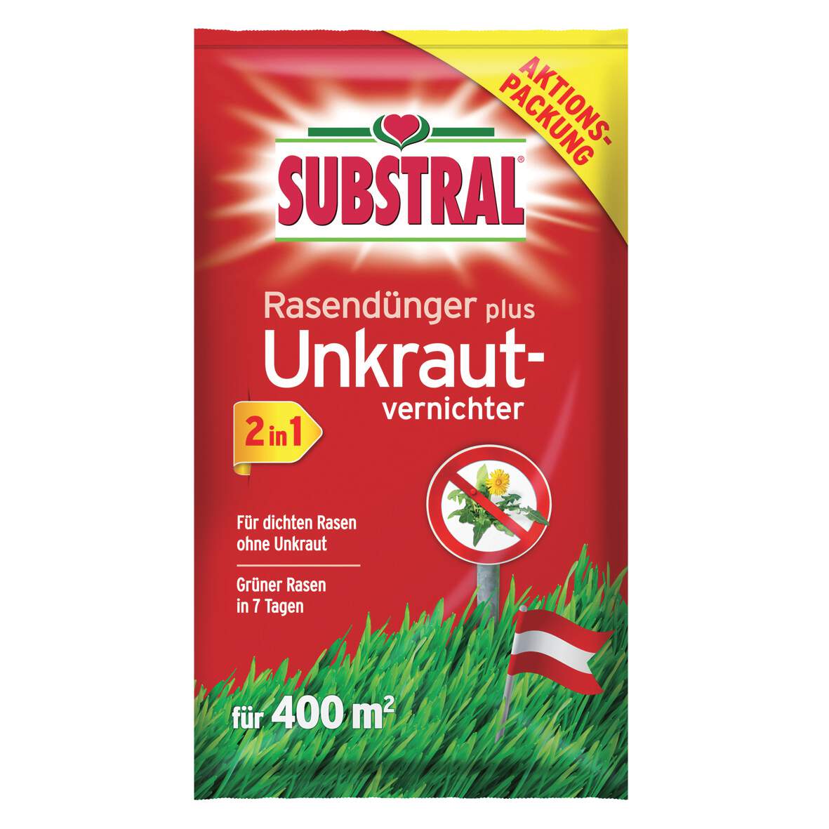 Substral Rasendünger Mit Unkrautvernichter Für 400 M2 (1216267) - Bei Let's Doit