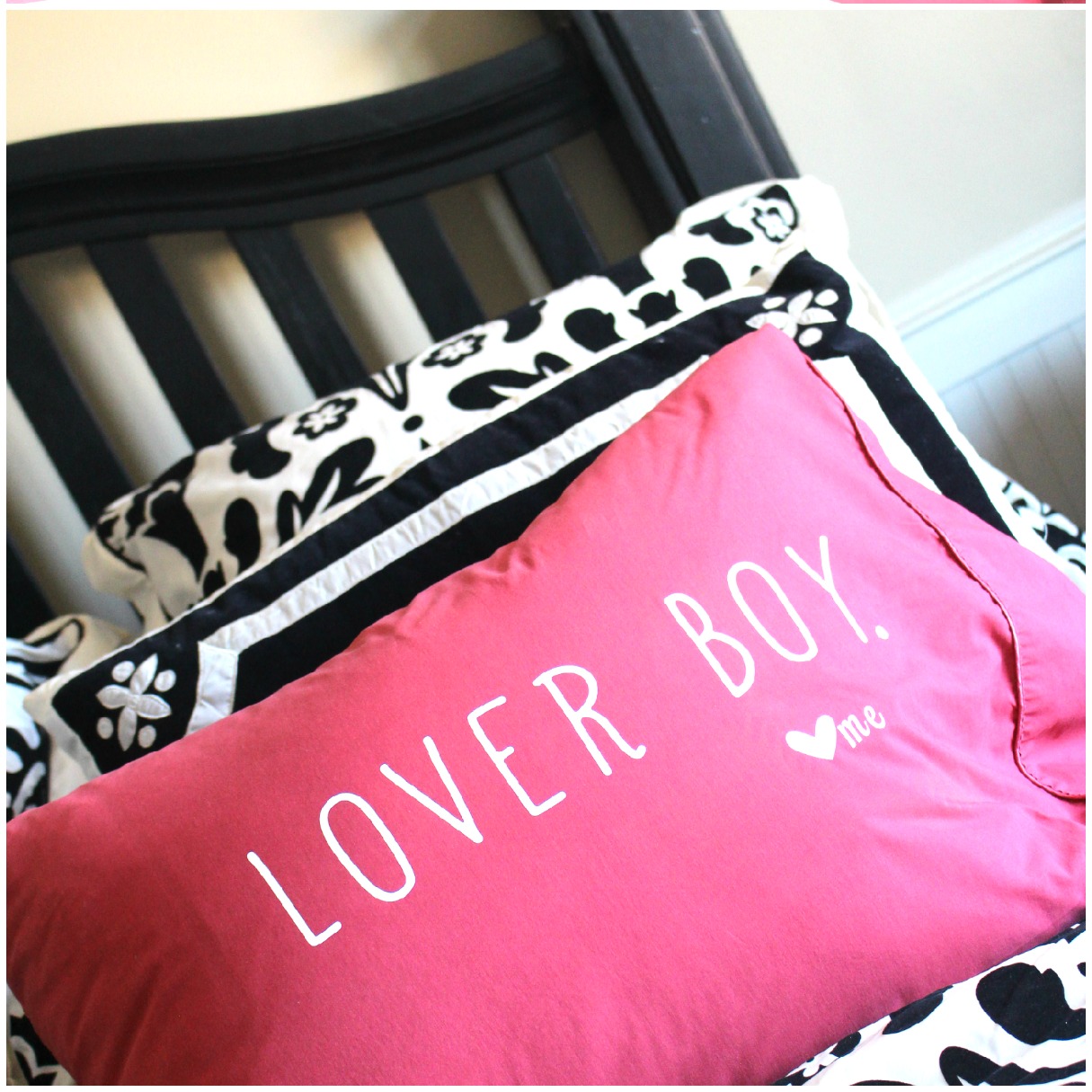 DIY Valentine’s Day Pillowcases