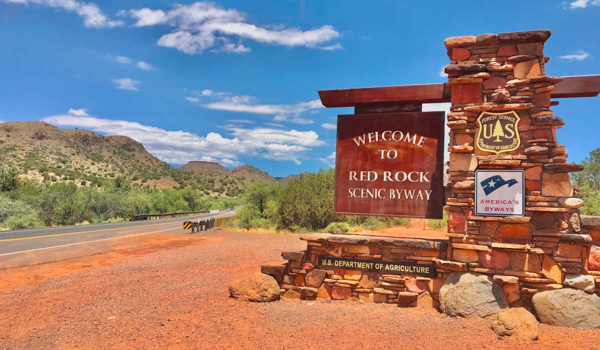 Arizona Red Rock Scenic Byway into Sedona America's Most Scenic