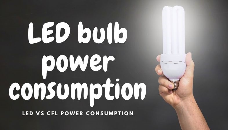CFL Light Bulb Power Consumption Calculator Lets Save Electricity