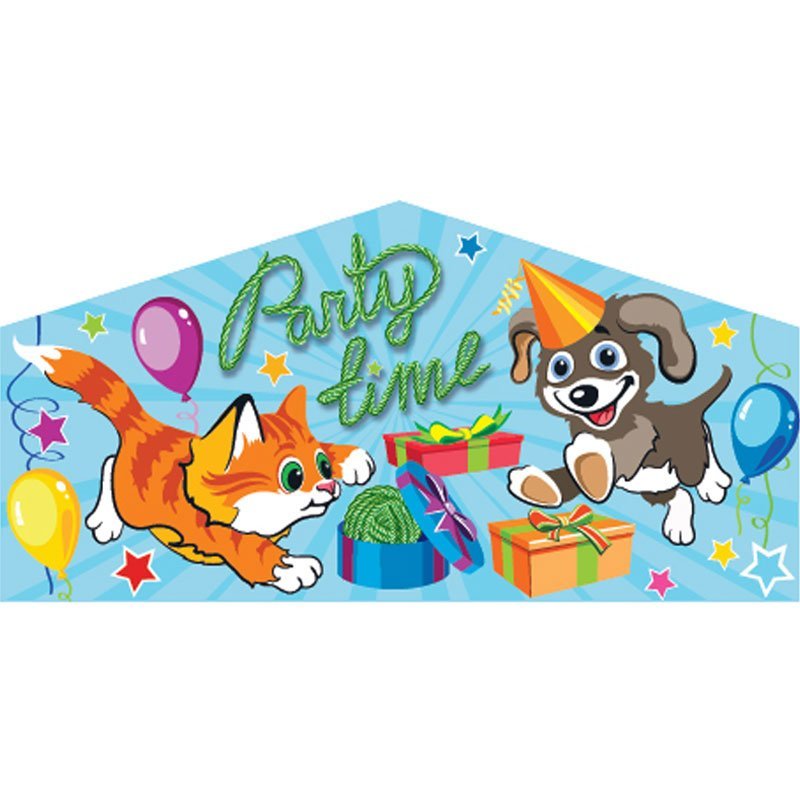 Party Time Art Panel Lets Bounce Inflatables
