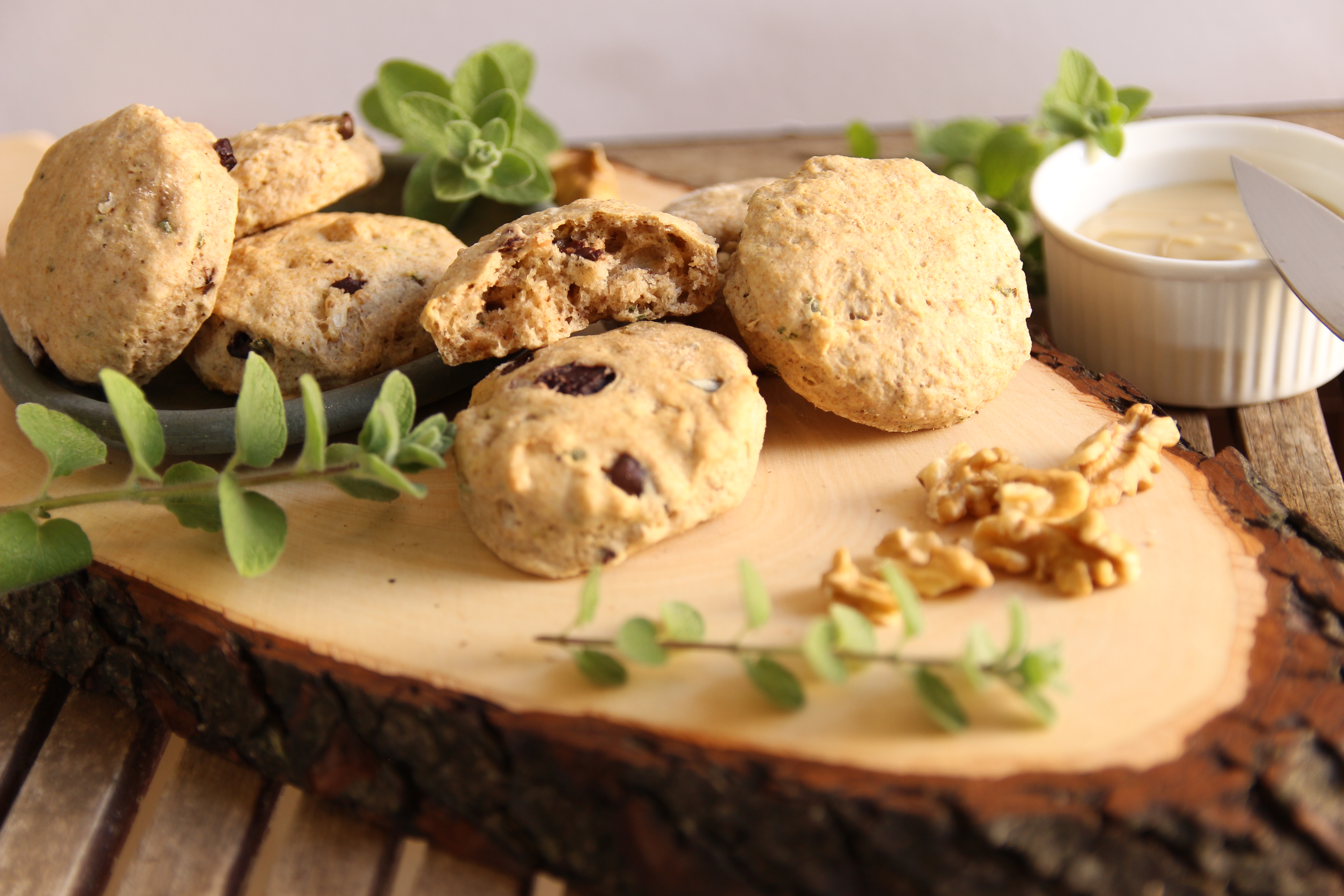 Healthier Soda Scones With Oregano And Olives Let's Brighten Up