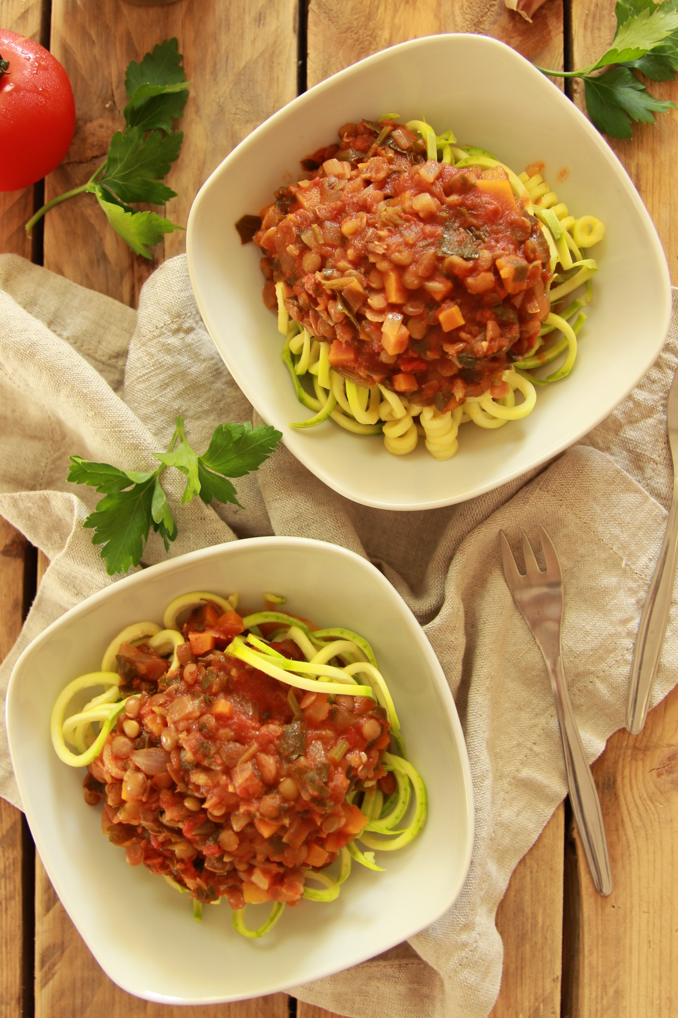 Vegan Lentil Bolognese In 30 minutes! Let's Brighten Up