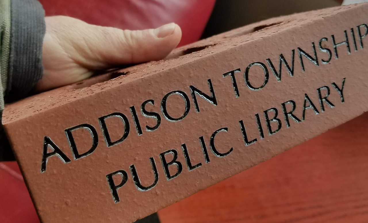 Brick Inscriptions Addison Township Library Capital Campaign