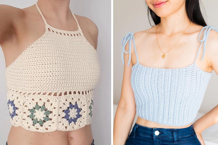 2 Best Crochet Tops Free Crochet Patterns