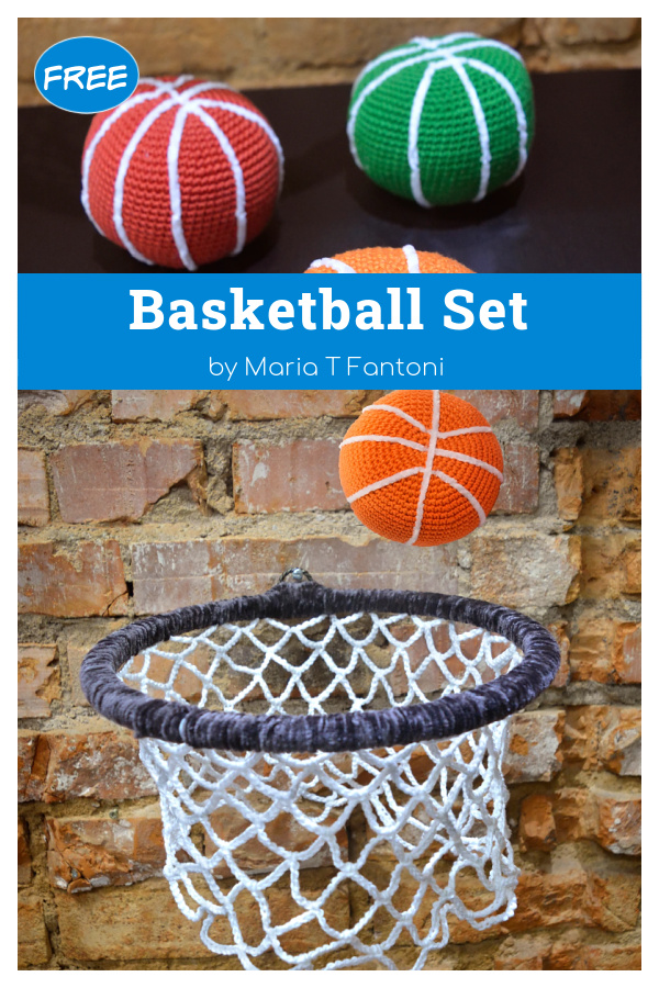 Basketball Crochet Pattern
