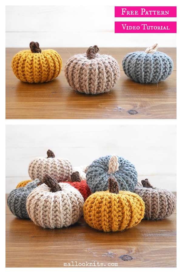 Adorable Little Pumpkins Free Crochet Pattern and Video Tutorial