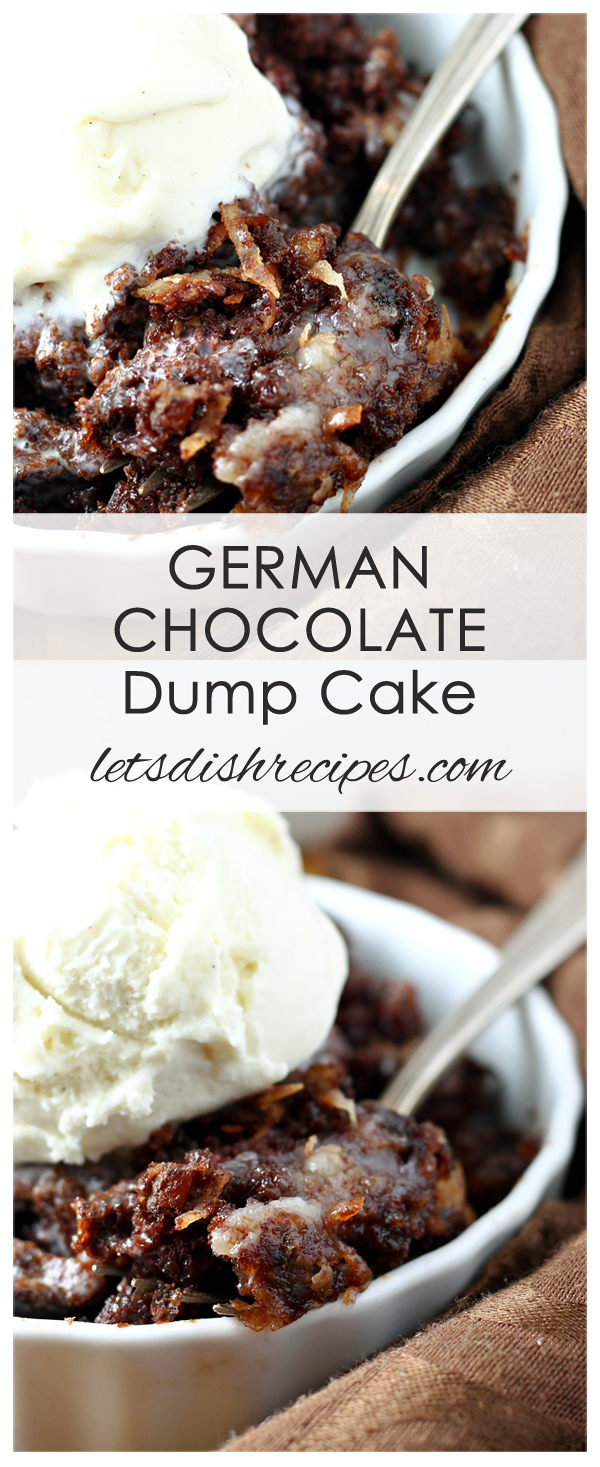 German Chocolate Dump Cake Let's Dish Recipes