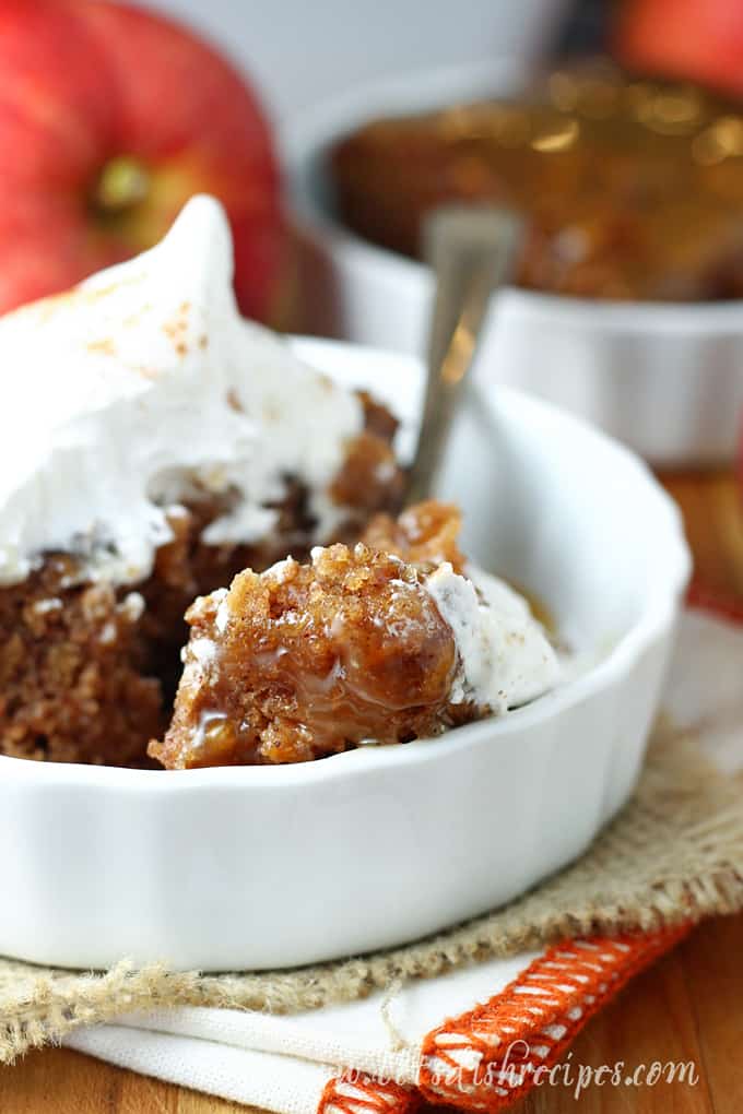 Sticky Apple Pudding Cake with Caramel Sauce Let's Dish Recipes
