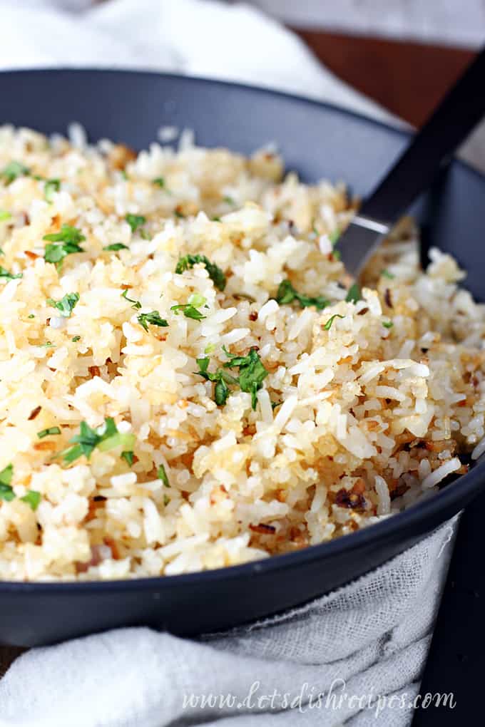 Crispy Basmati Rice Let's Dish Recipes